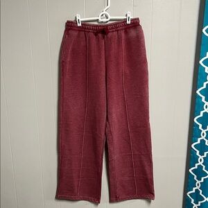 NWT Discount Divas Lived In Pants Size Large Red
